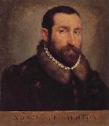 MORONI, Giovanni Battista Portrait of a Man oil